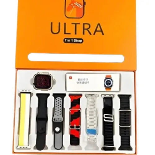 Smart Watch With 7 Straps